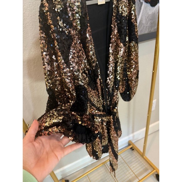NWT Buddy Love Sequin Wrap Vegas/Party Dress S - Picture 5 of 8